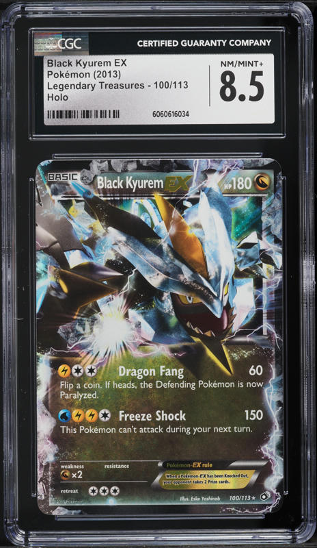 black kyurem pokemon card price ex 028/086 - Holofoil SV Bolt EX has been Knocked Out Black Kyurem 2013 Japanese BW-P