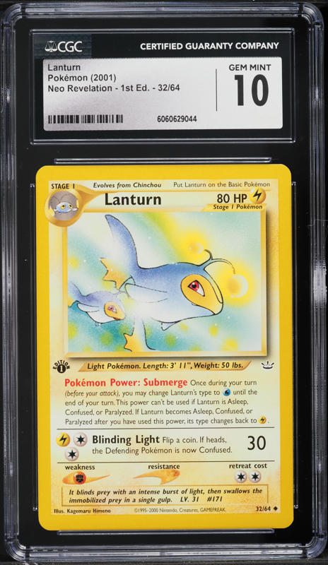 lanturn pokemon card price (72/236) [Sun & Moon: Cosmic Eclipse] – Plug 20 Retreat Cost Lanturn - Pokémon TCG Card