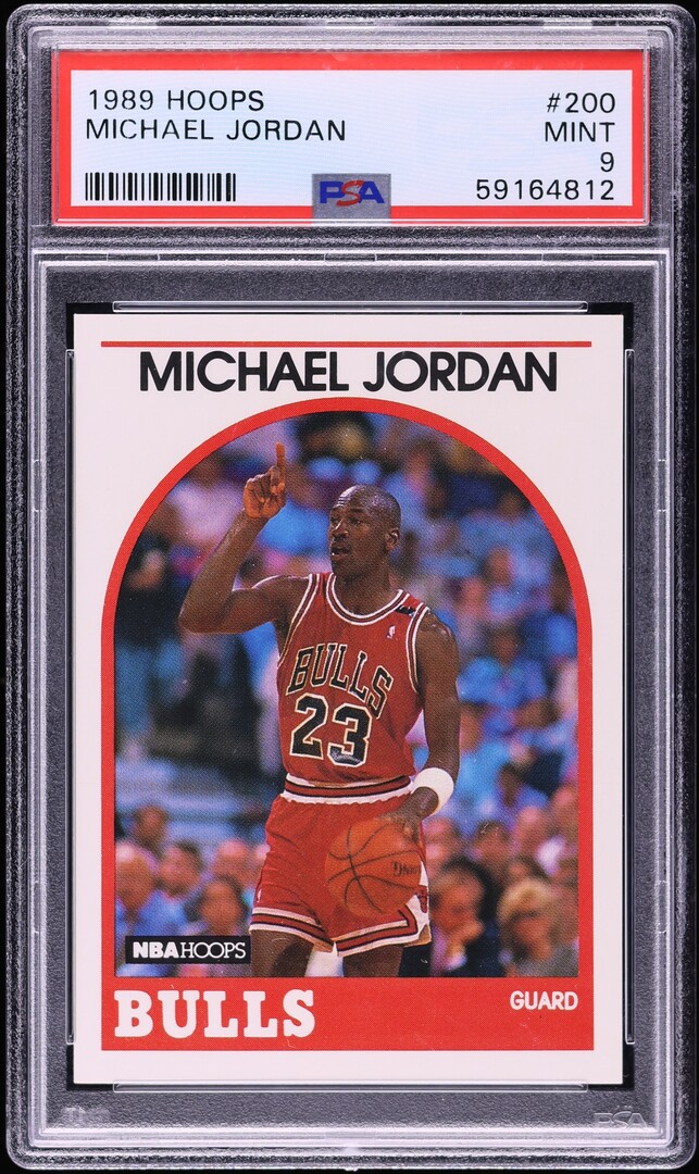 1989 Hoops Michael Jordan #200 PSA 9 MINT