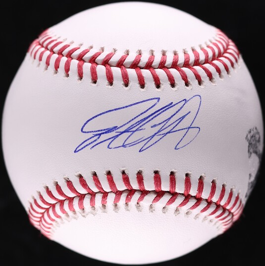 Pete Crow-Armstrong Signed Autographed Baseball - Fanatics AUTH on