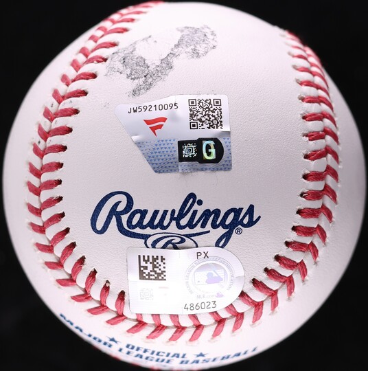 Pete Crow-Armstrong Signed Autographed Baseball - Fanatics AUTH on