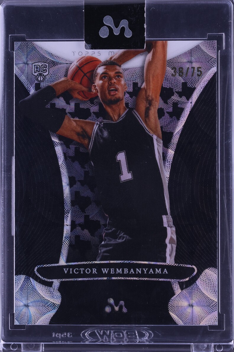 2023 Topps Mercury Texas Kaleidoscope Ref. Victor Wembanyama ROOKIE /75 CGC AUTH