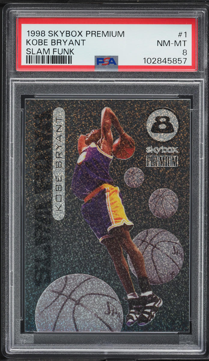 1998 Skybox Premium Slam Funk Kobe Bryant #1 PSA 8 NM-MT