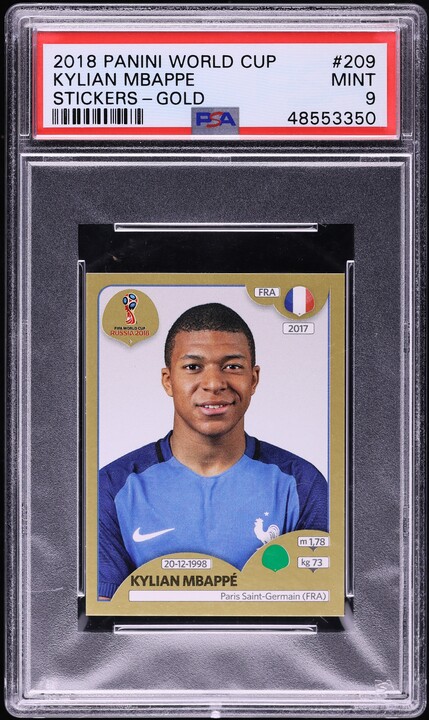 Panini Qatar World Cup Extra Sticker 2022 Legend Kylian Mbappe Base Burgund