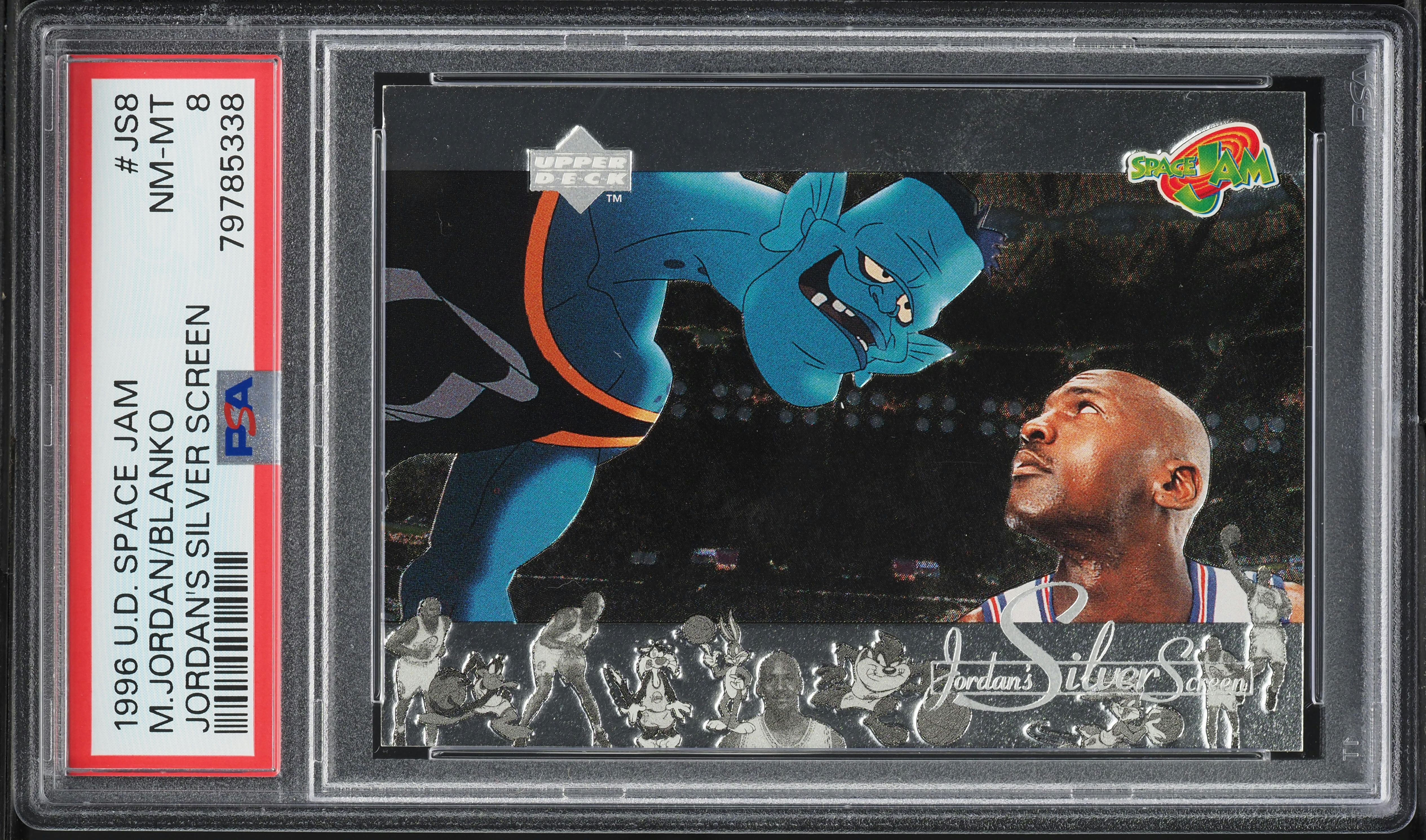 1996 Upper Deck Space Jam Jordan's Silver Screen Michael Jordan