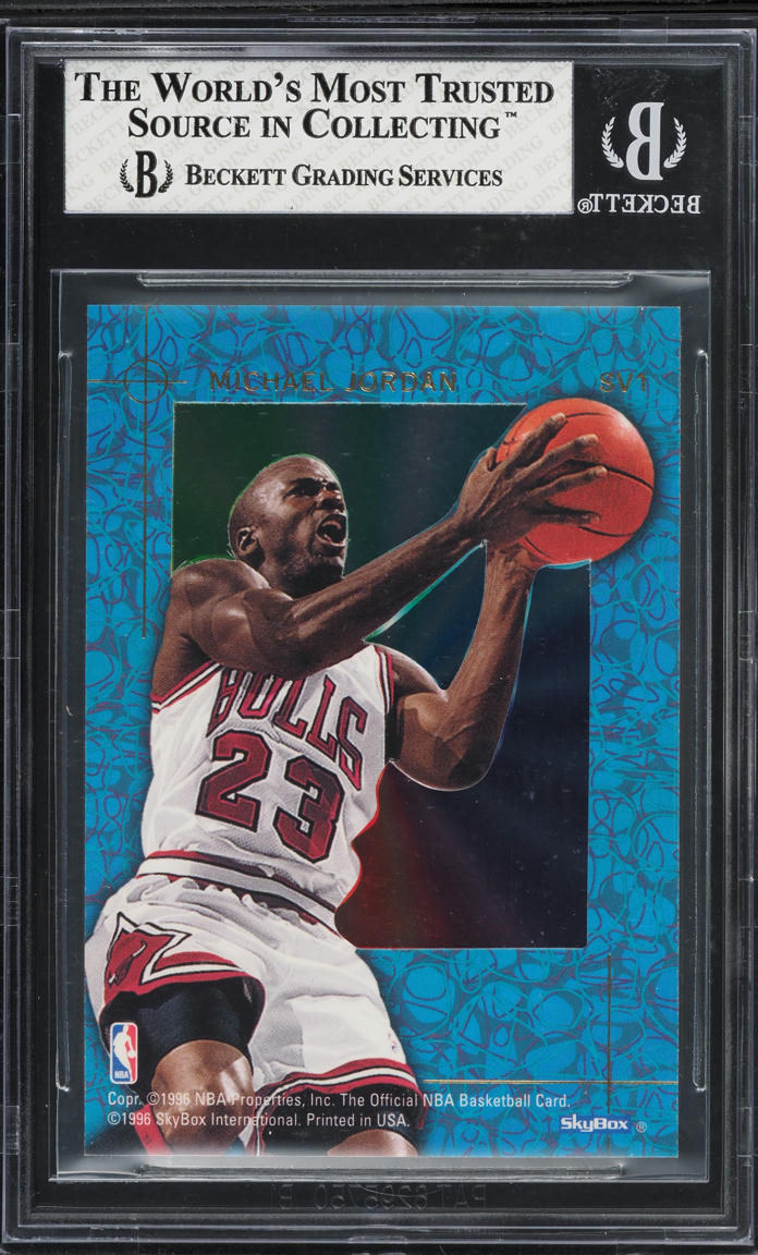 1995 Hoops Skyview Michael Jordan #SV1 BGS 8 NM-MT