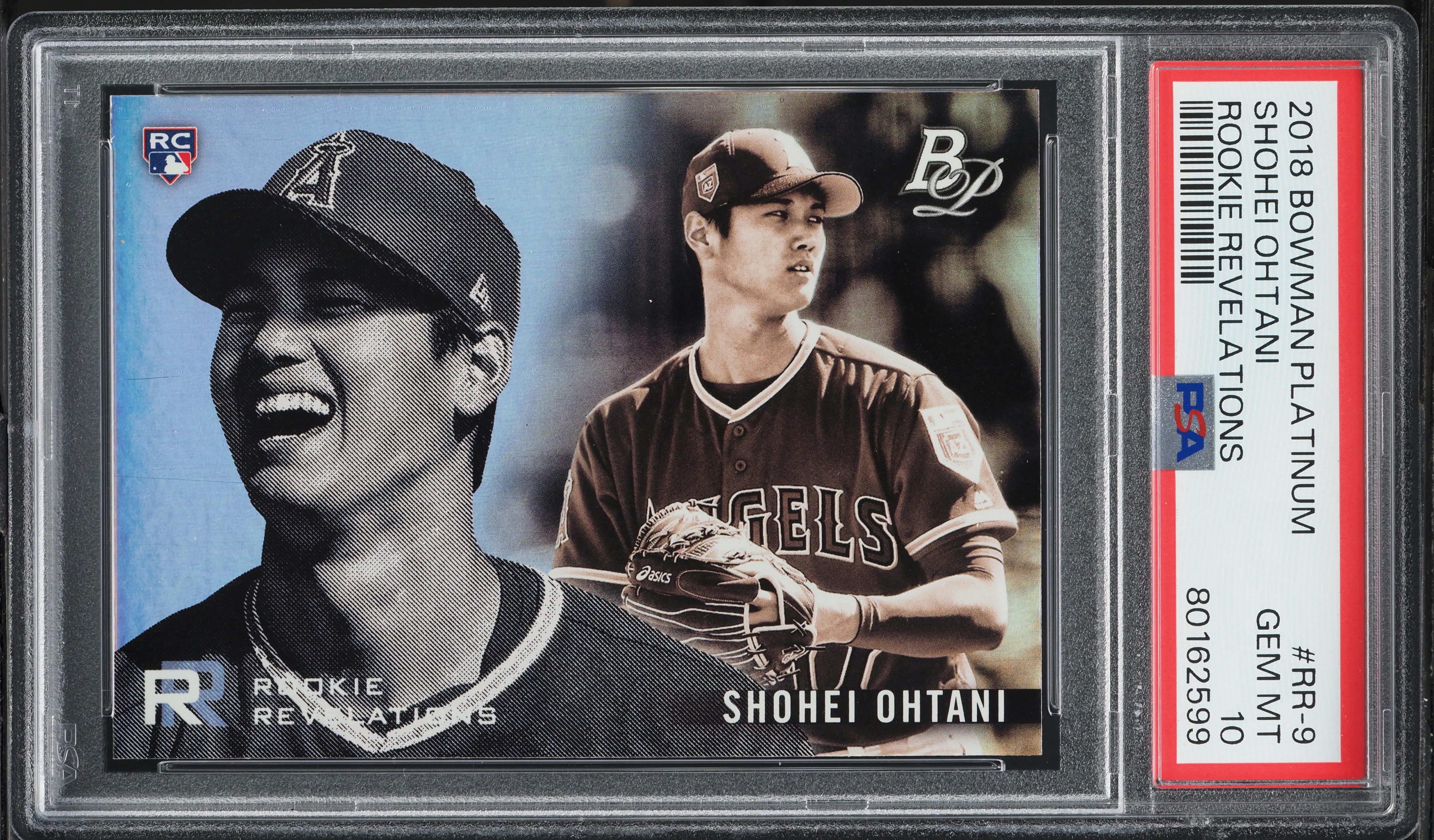 2018 Bowman Platinum Revelations Shohei Ohtani ROOKIE #RR-9 PSA 10