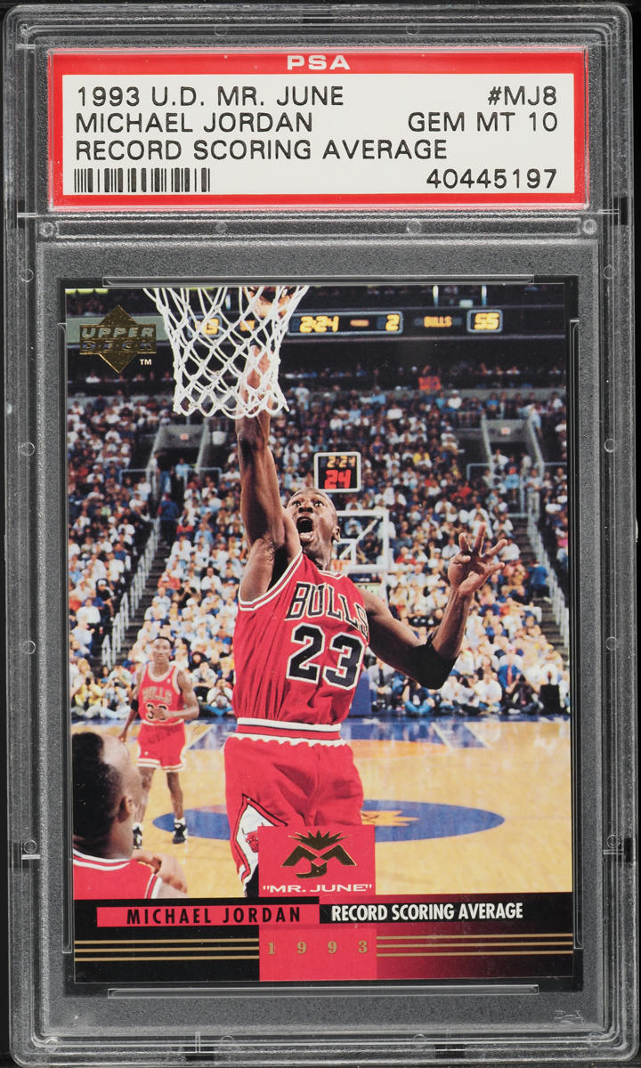 1993 Upper Deck Mr. June Michael Jordan #MJ8 PSA 10 GEM MINT