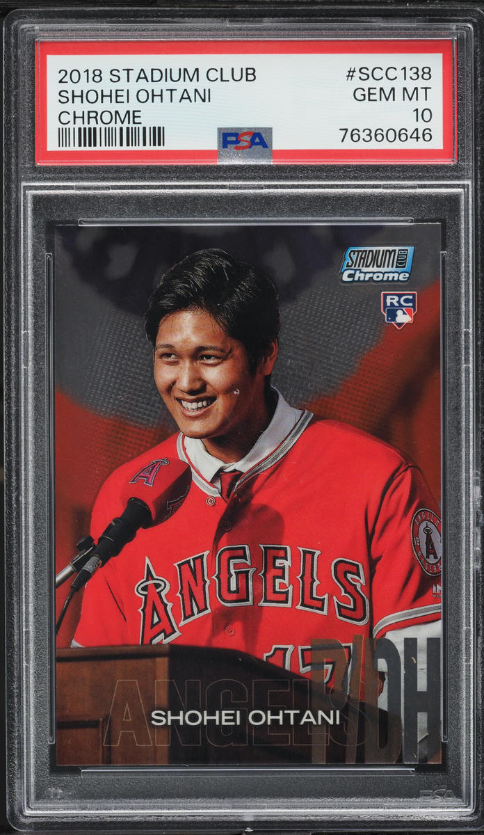 2018 Topps Stadium Club Shohei 2018 topps stadium club 138 Shohei