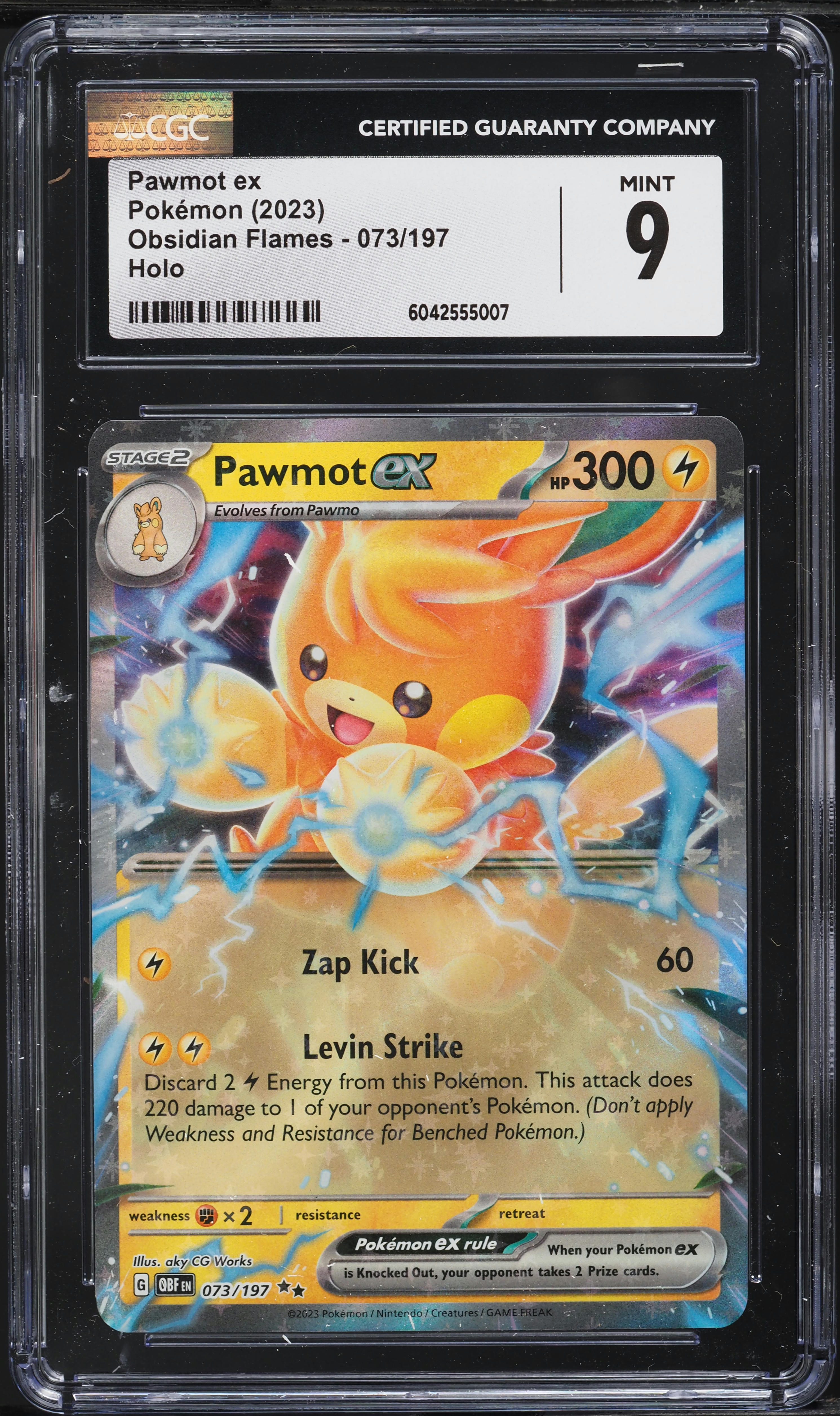 pawmot pokemon card ex - 073/197 Double Rare - Obsidian Flames 085/078 Description Pokmon card: Pawmot Pokemon Like