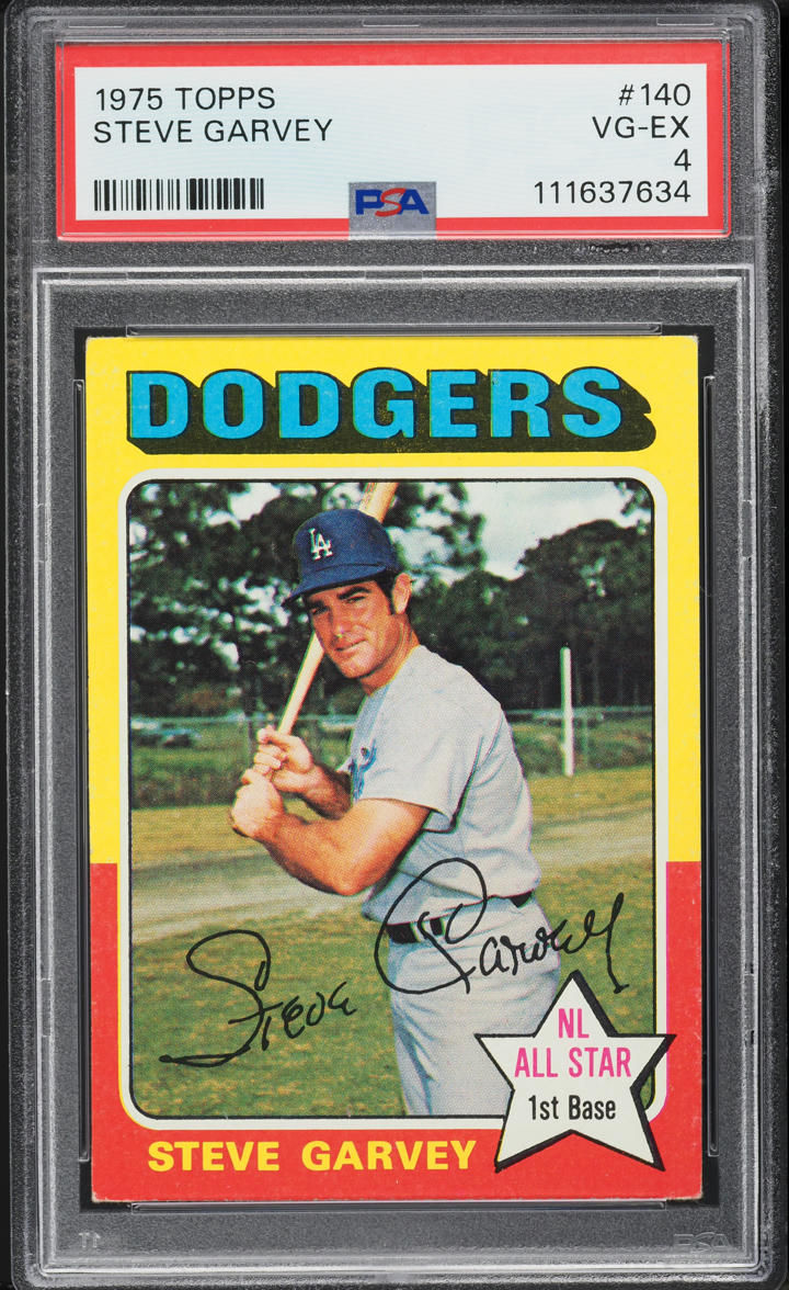 1975 Topps Steve Garvey #140 PSA 4 VGEX