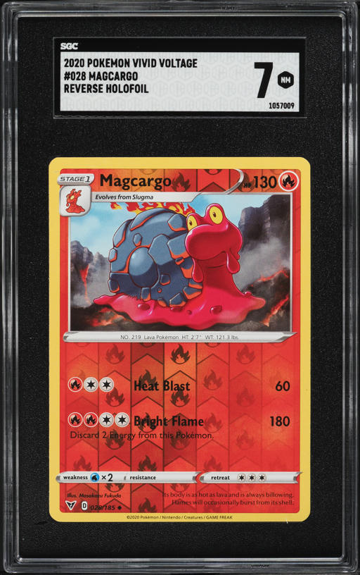 magcargo pokemon card value 401 Games Canada - Dark - 38/109 - Uncommon Evolves from Slugma Type Ethan's Magcargo 036/182 Holo –