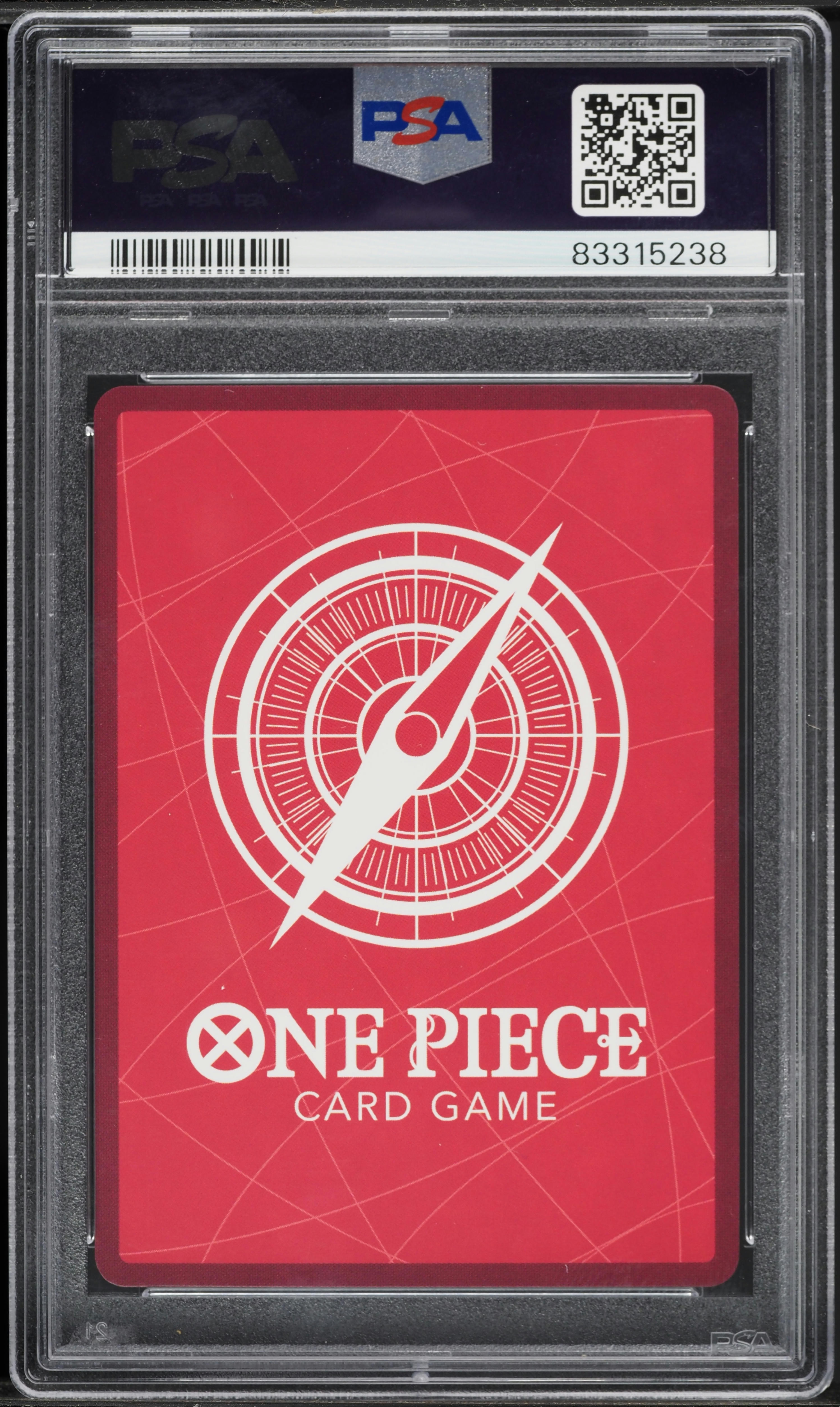 2023 One Piece Japanese Premium Card Collection Uta #P-011 PSA 10