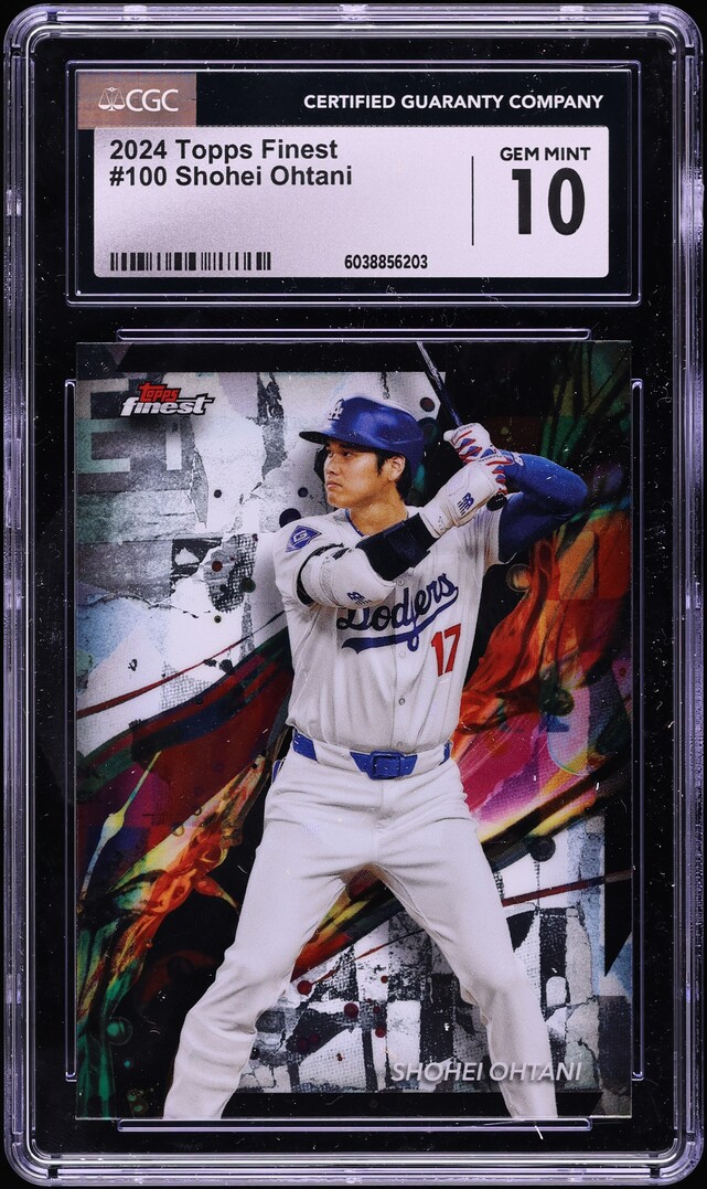 2024 Finest Shohei Ohtani #100 CGC 10 GEM MINT