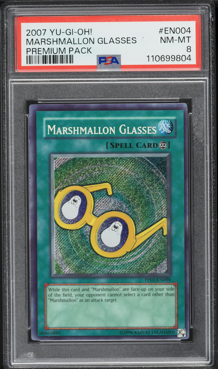 marshmallon yugioh card Free Other STL Download - embossed on both sides Marshmallon Glasses