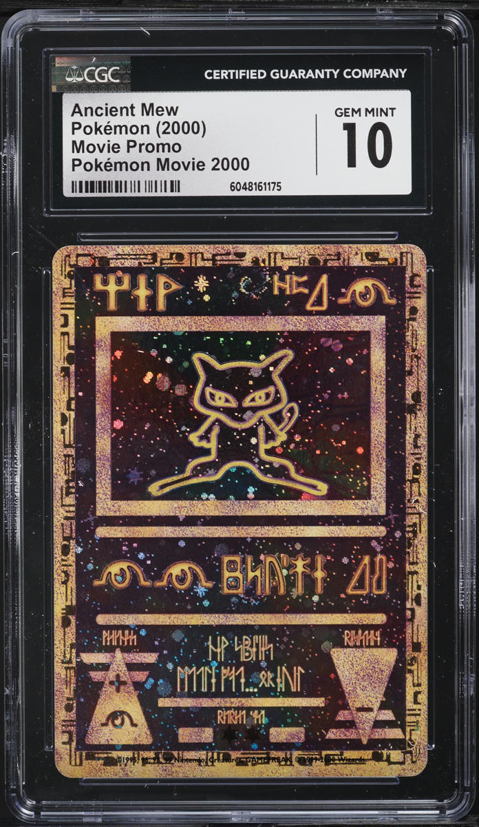 2000 Pokemon Movie Promo Ancient Mew CGC 10 GEM MINT