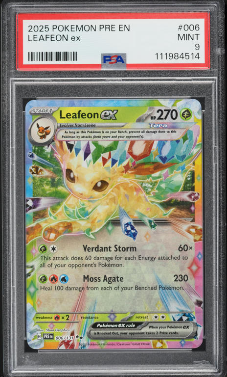 leafeon pokemon card value (24) 24/100 Price 2026 What would be the market