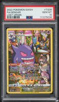 2022 Pokemon Sword & Shield Lost Origin Full Art Gengar #TG06 PSA