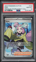2024 Pokemon SV Promo Premium Tournament Collection Iono #124 PSA