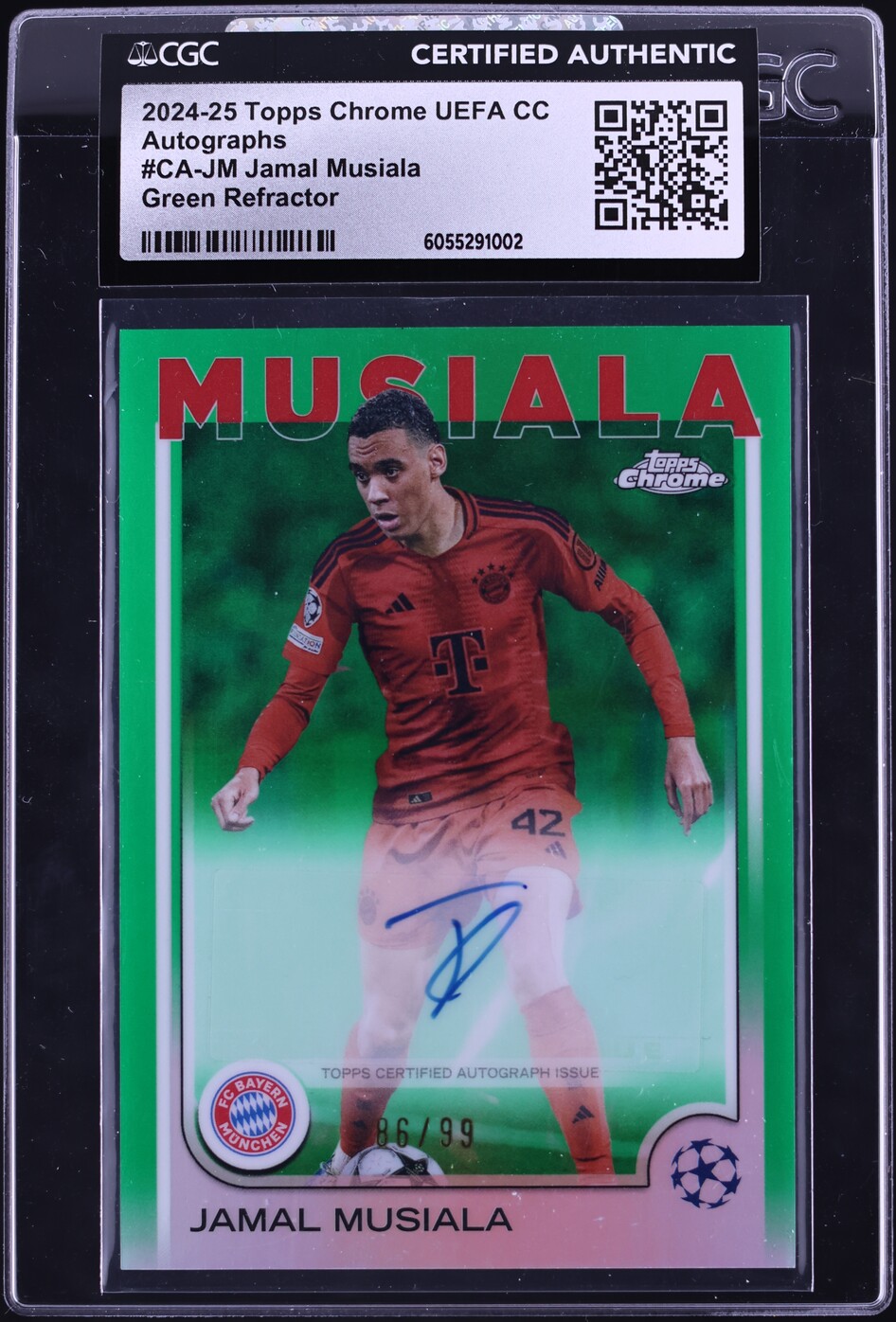 RC Topps Finest Jamal Musiala 99枚限定 カード RC Topps Finest Jamal Musiala 99枚限定 カード 【公式通販】