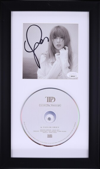 Taylor Swift Signed Autographed Framed CD Insert - JSA AUTH on