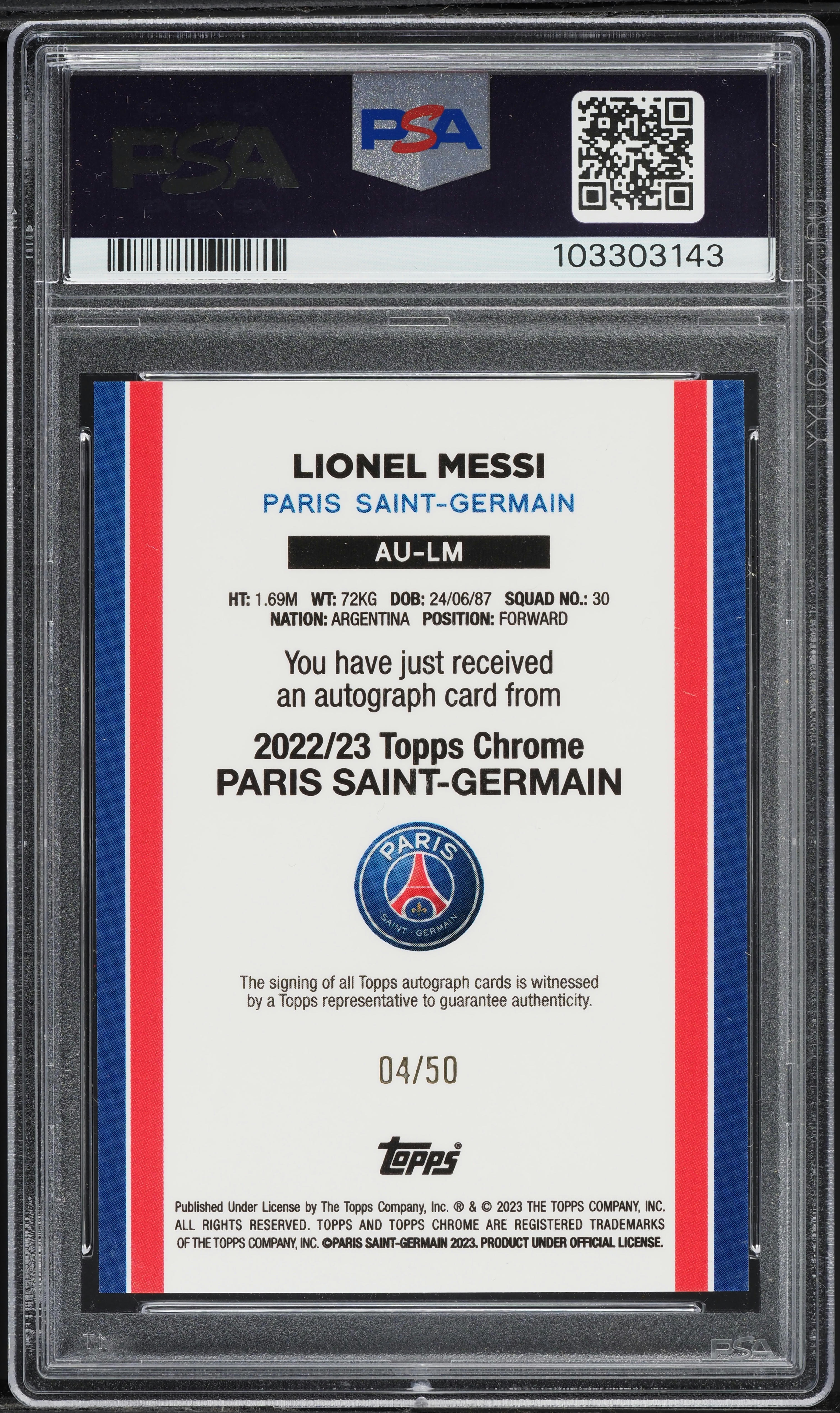 2024 Topps Chrome PSG 