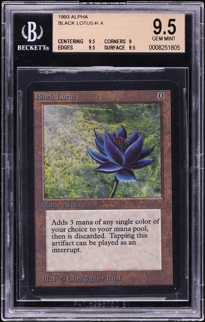black lotus mtg card Black Lotus main image 0