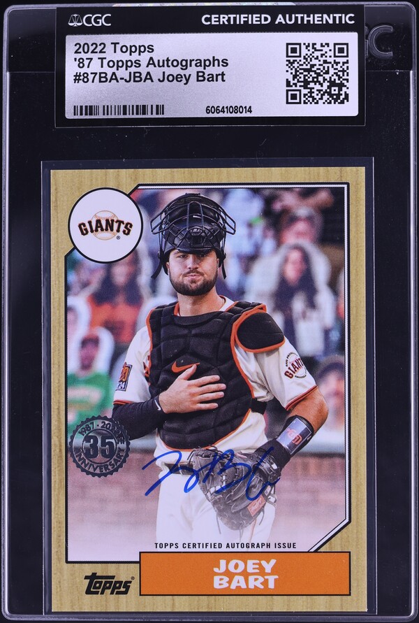 2019 Bowman Chrome Prospects Joey Bart ROOKIE #BCP-50 PSA 10 GEM