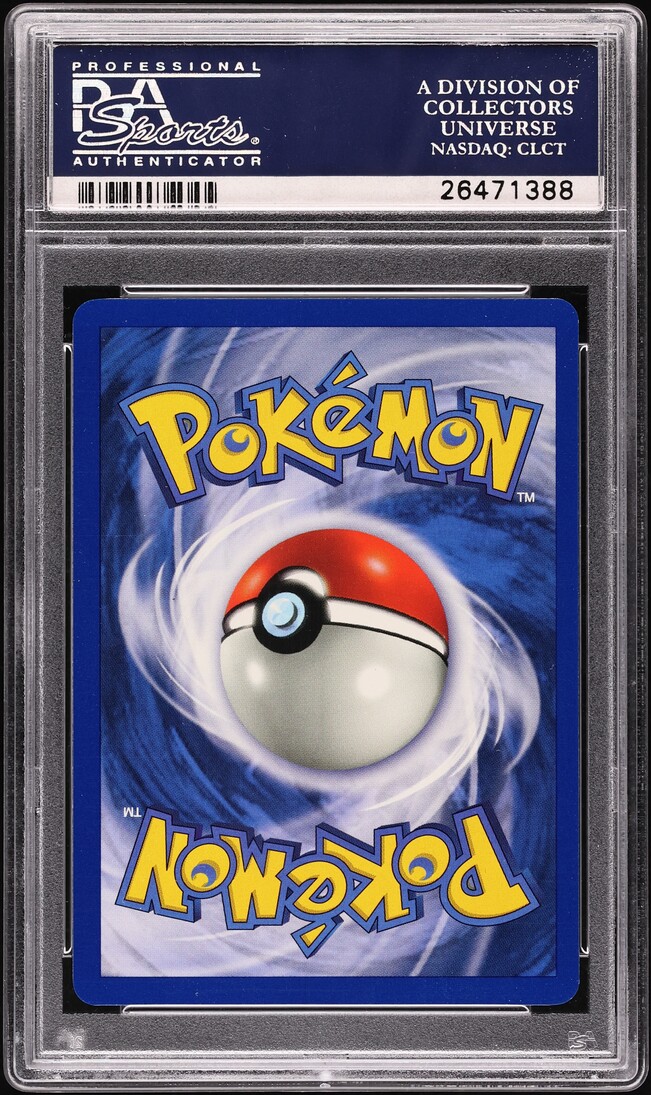1999 Pokemon Base Set Shadowless 1st Edition Holo Alakazam #1 PSA