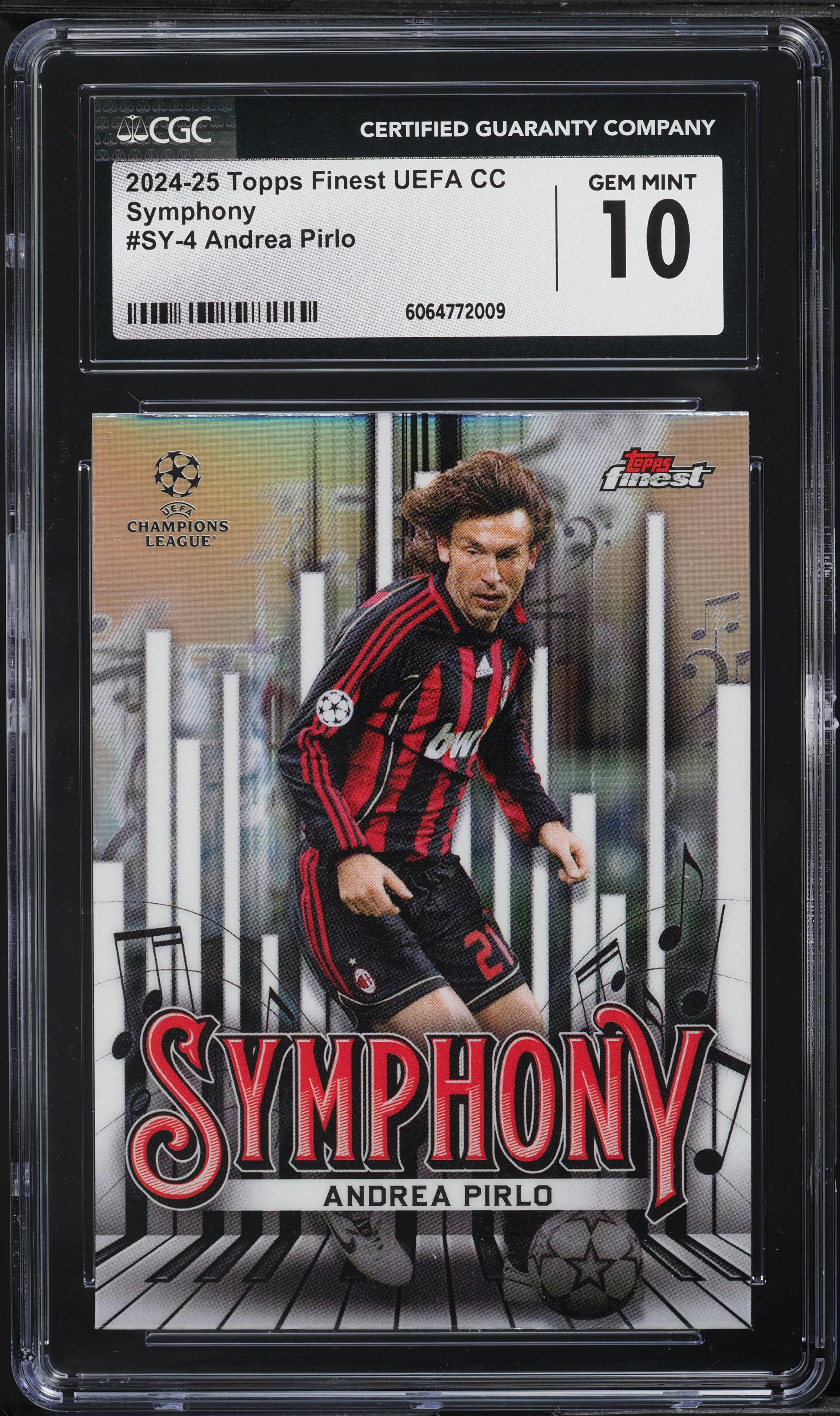 Carte Topps Finest UEFA Neymar Jr /299 - Barcelona 2024-2025 - Parallèle Symphonie