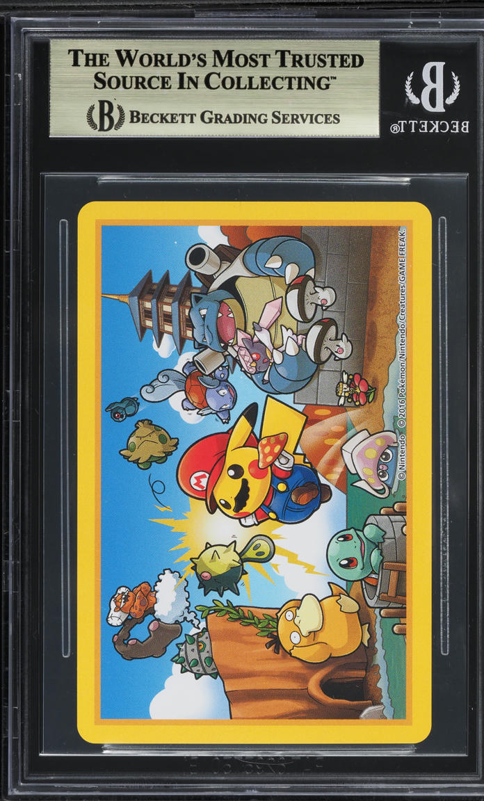 2016 Pokemon Center Mario Pikachu Playing Cards Jack Of Clubs BGS 10 PRISTINE on Fanatics Collect 2016 Pokemon Center Mario Pikachu Playing Cards Jack Of Clubs BGS 10 PRISTINE on Fanatics Collect