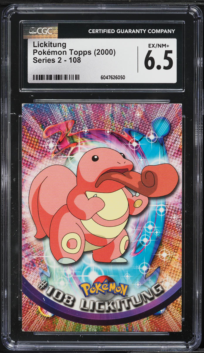pokemon card lickitung - 161/236 This card is authentic Lickitung (Deluxe Pack: ex #283/379,