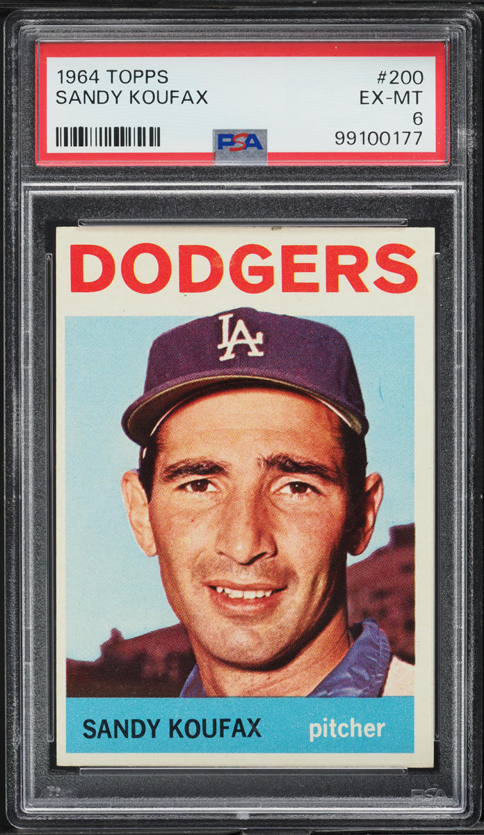 1964 Topps Sandy Koufax #200 PSA 6 EXMT