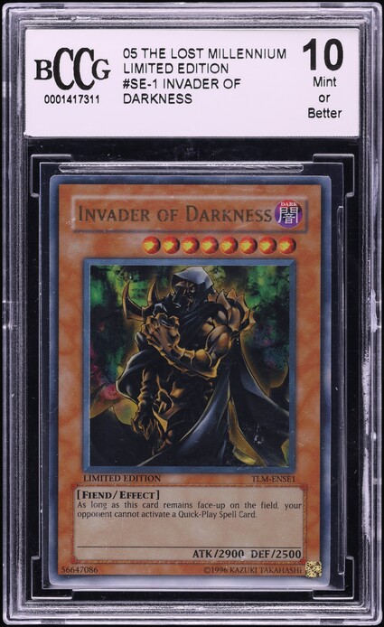 Yu-Gi-Oh! Invader of Darkness (TLM-ENSE1) Limited Edition Trading Card Game Single | Yu-Gi-Oh! | Games & Puzzles Yu-Gi-Oh! Invader of Darkness (TLM-ENSE1) Limited Edition Trading Card Game Single | Yu-Gi-Oh! | Games & Puzzles