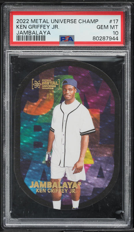 2022 Skybox Metal Universe Champions Jambalaya Ken Griffey Jr. #17