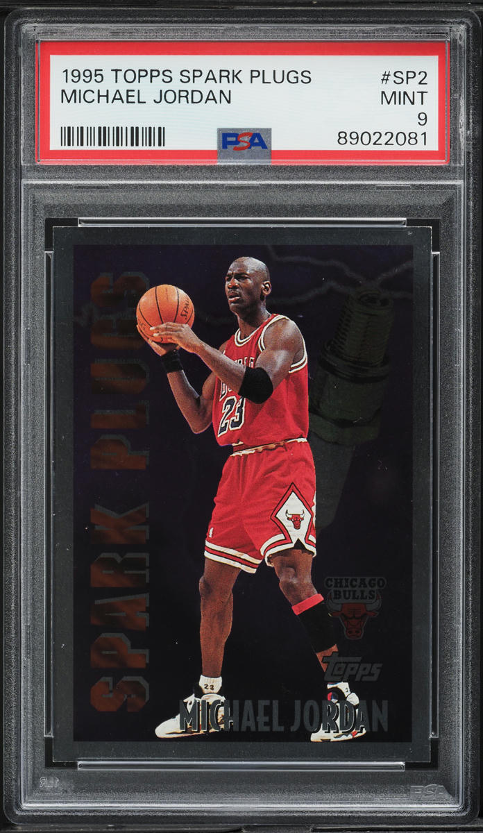 1995 Topps Spark Plugs Michael Jordan #SP2 PSA 9 MINT