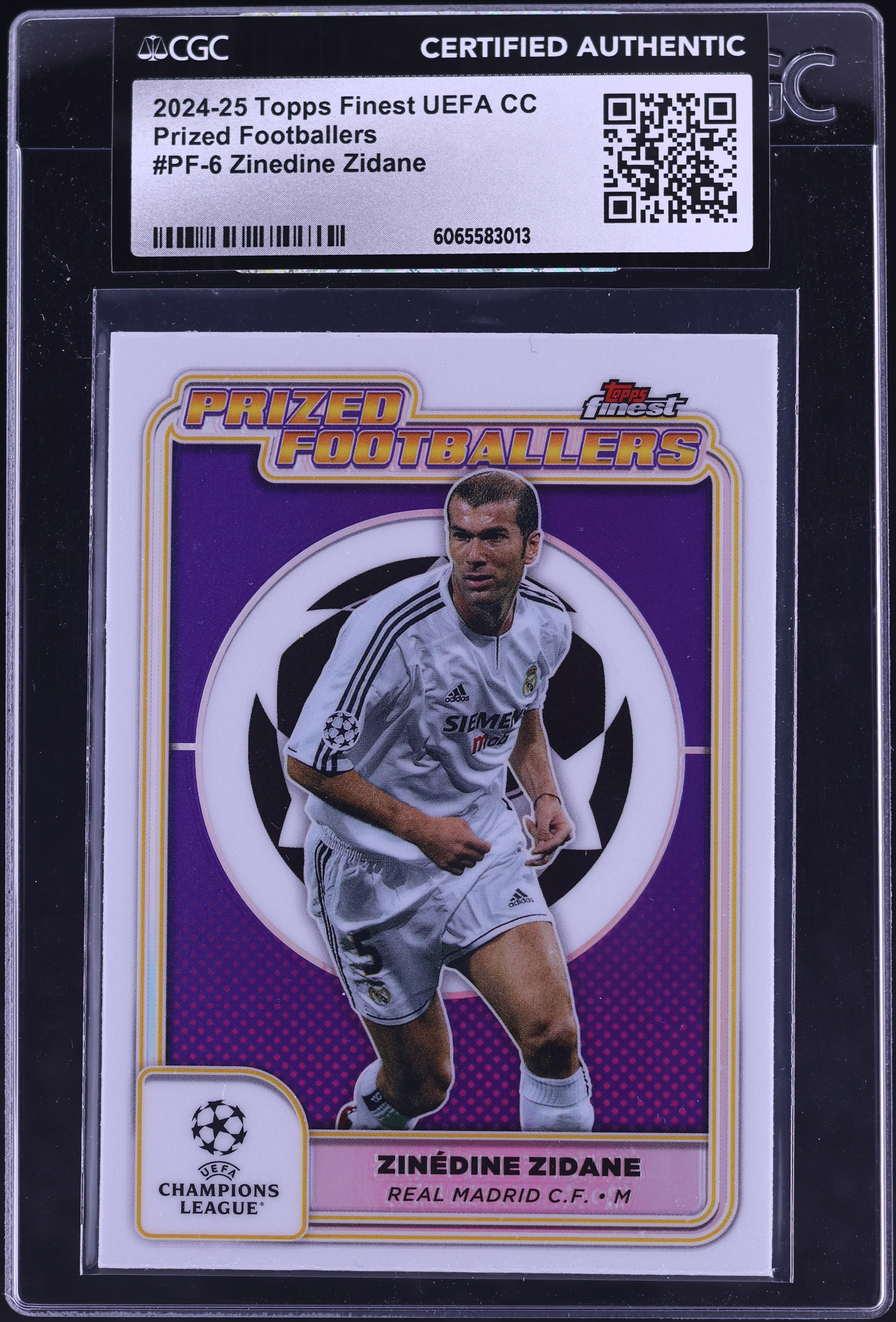 2024 Finest UEFA Club Competitions Prized Footballers Zinedine