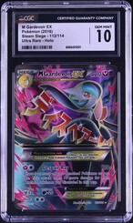2016 Pokemon XY Steam Siege Full Art M Gardevoir EX #112 CGC 10