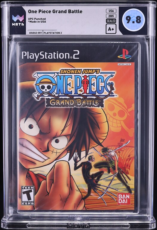 One Piece Grand Battle (Playstation 2 PS2) WATA 9.8 A+ Sealed