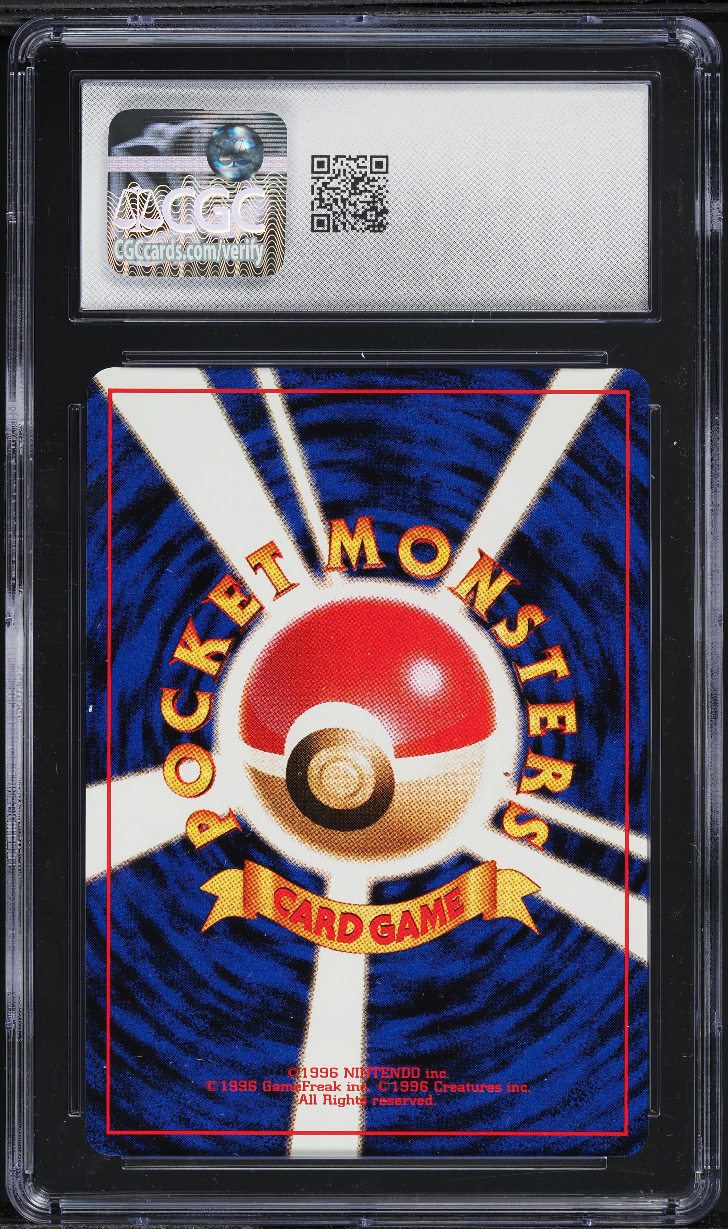 1998 Pokemon Japanese Unnumbered Promo GB Holo Dragonite #149 CGC