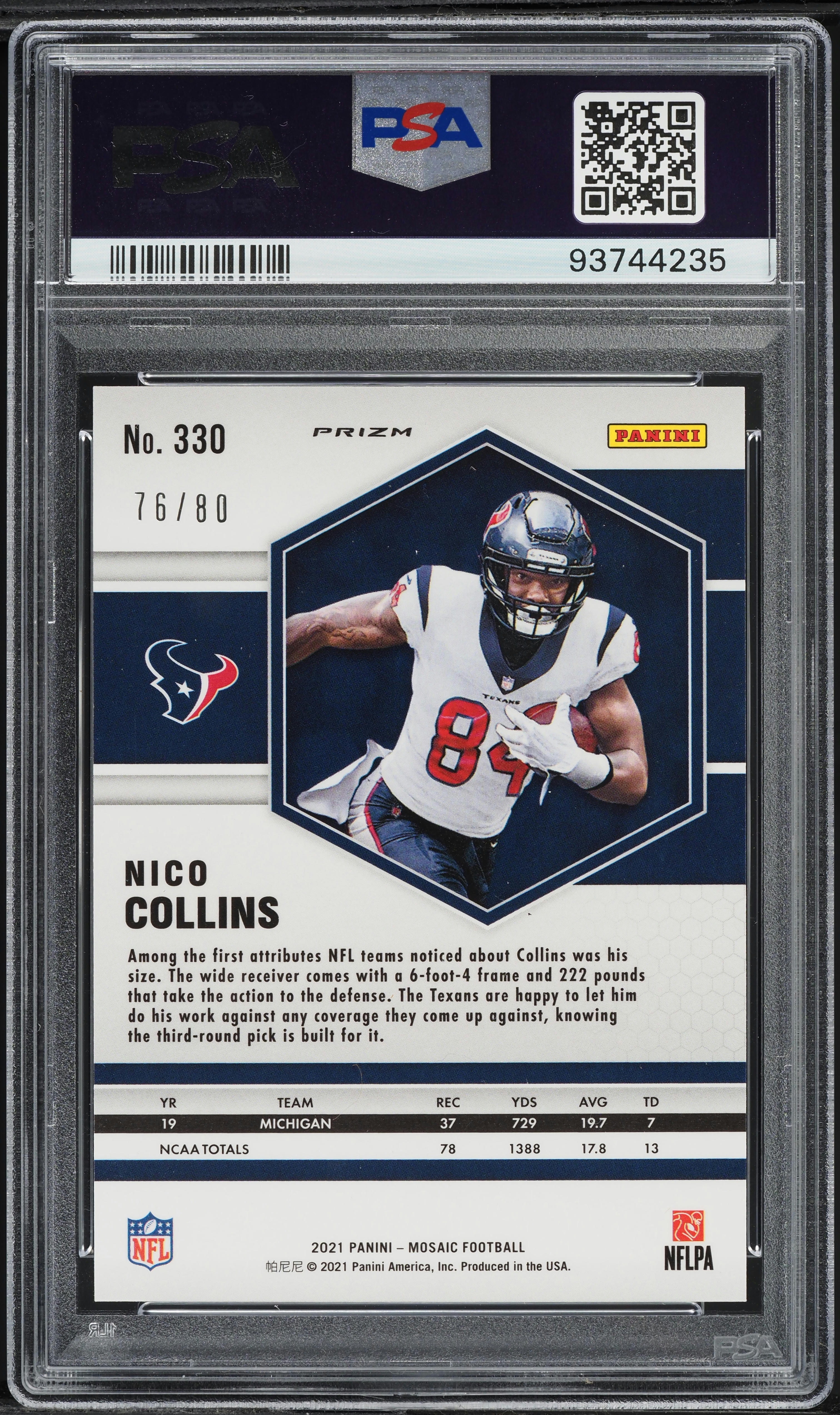 ドミニク ショボスライ Panini Mosaic RC PSA 10 ドミニク ショボスライ Panini Mosaic RC PSA 10