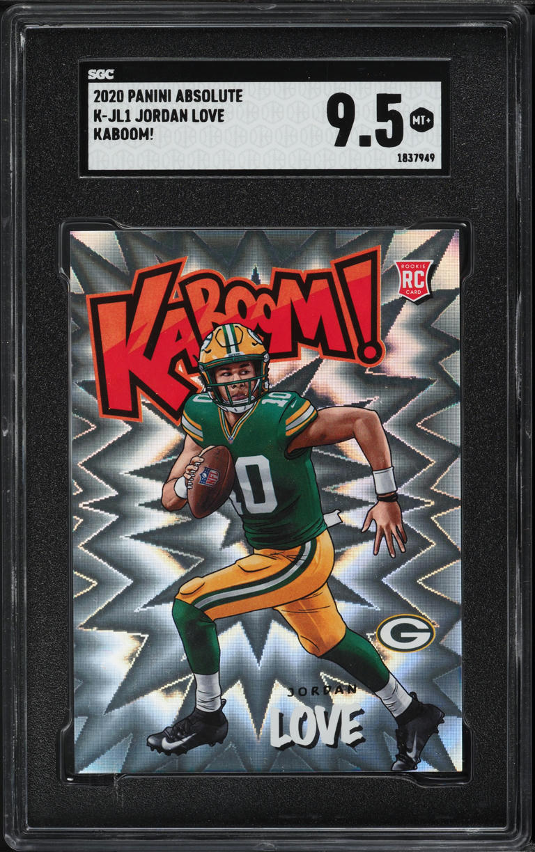 2020 Panini Absolute Kaboom! Jordan Love ROOKIE #K-JL1 SGC 9.5 MINT+