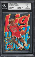 1996 Skybox Z-Force Big Men On Court Die-Cut Michael Jordan #4 BGS