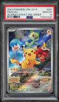 2022 Pokemon Japanese SV Promo Pre-Order Pikachu #1 PSA 10 GEM