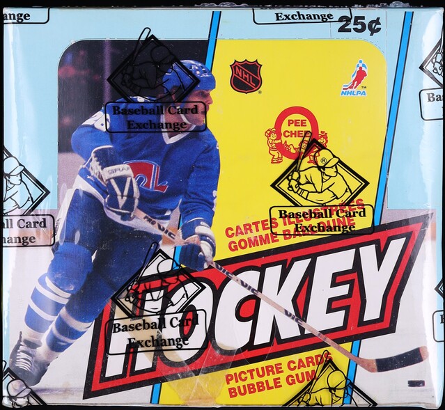 1983 O-Pee-Chee Hockey Wax Box, 48ct Packs, Gretzky Messier? BBCE AUTH