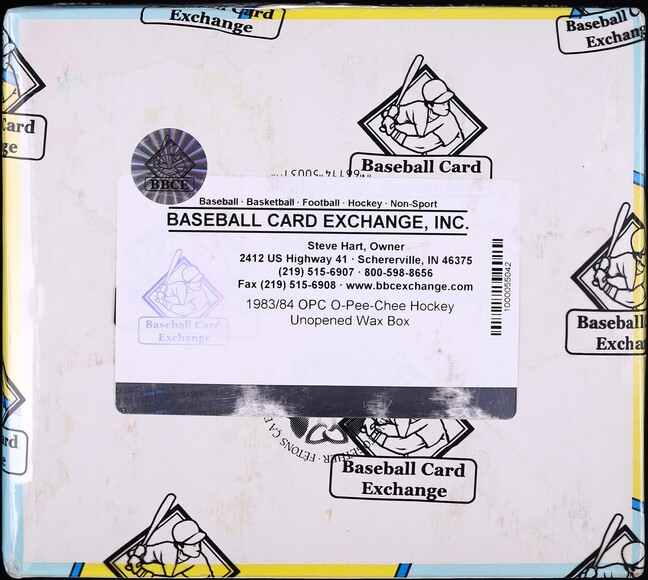 1983 O-Pee-Chee Hockey Wax Box, 48ct Packs, Gretzky Messier? BBCE AUTH