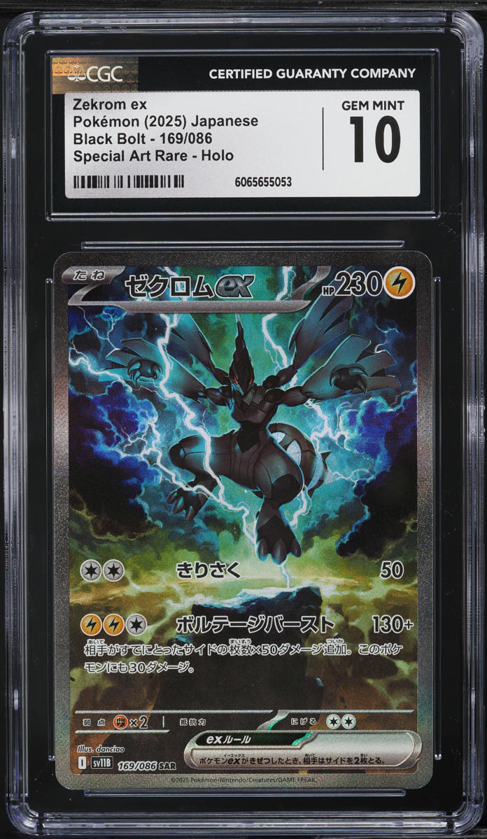 ゼクロム ex #169 SPECIAL ART RARE ex #169 Japanese NM Card MT｜Yahoo