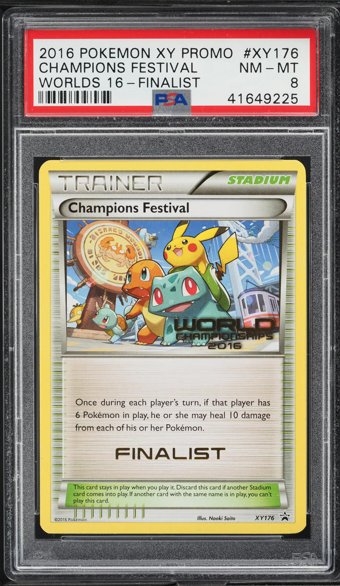 ポケモンカード チャンピオンズフェスティバル　WORLD 2016 2016 Pokemon XY Promo Worlds '16 Finalist Champions Festival
