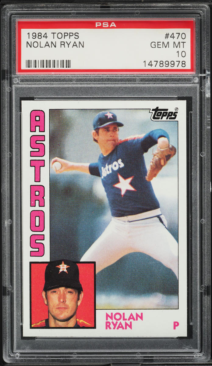 1984 Topps Nolan Ryan #470 PSA 10 GEM MINT