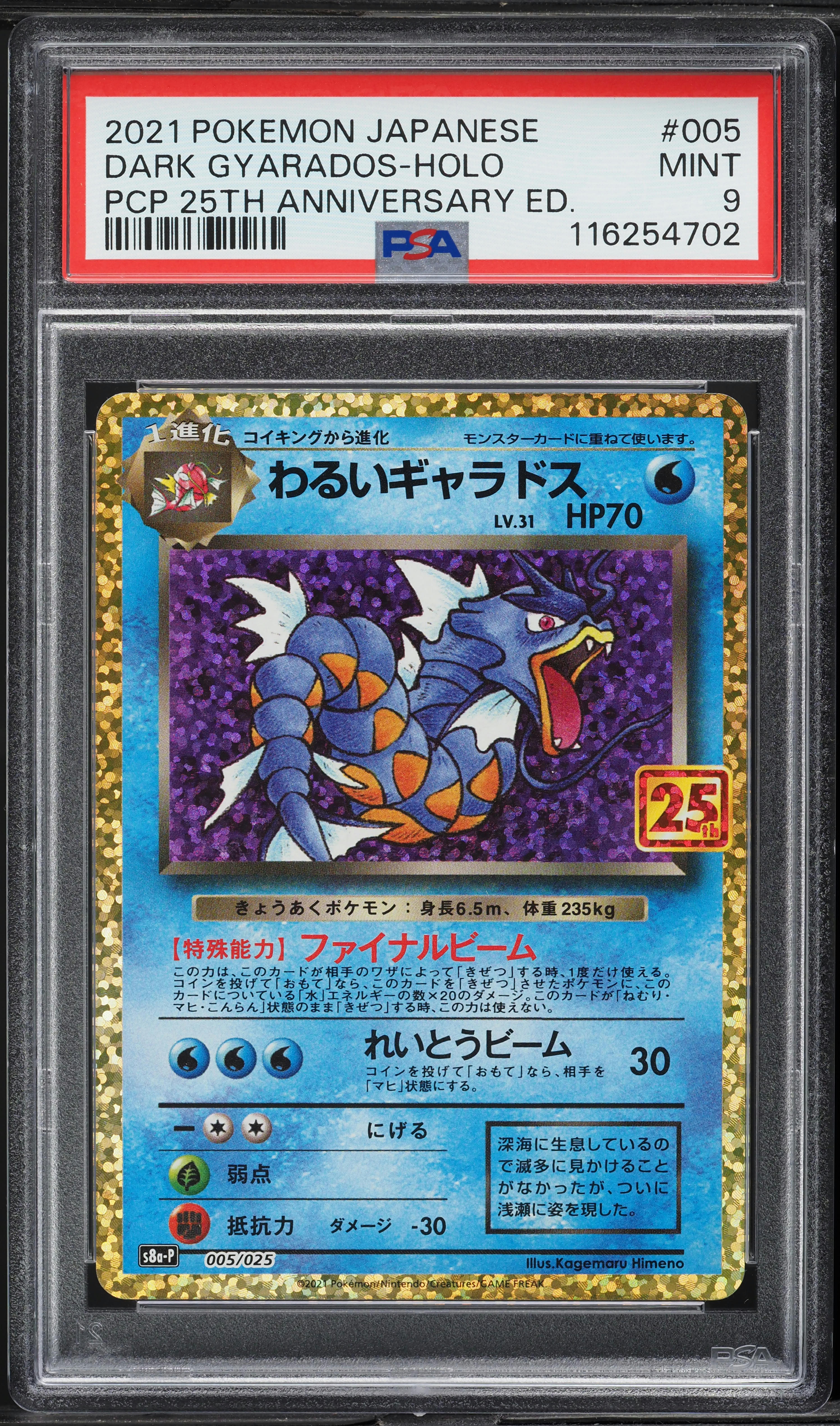 2021 Pokemon Japanese SWSH 25th Anniversary Promo Holo Dark